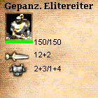 Gepanzerter Reiter